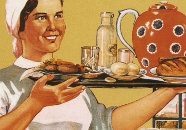 Советские рекламные плакаты