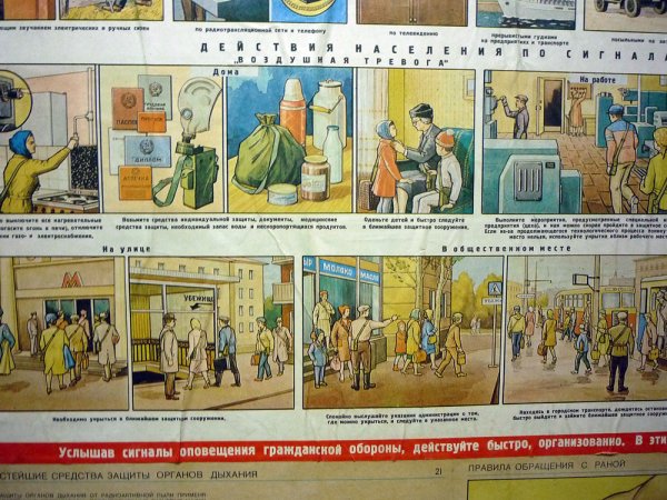 Плакаты го и ЧС СССР