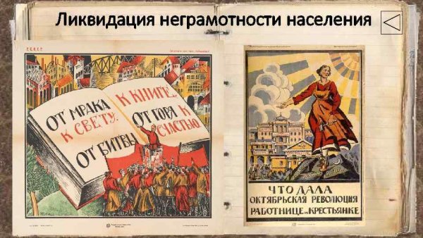 Ликвидация неграмотности плакаты