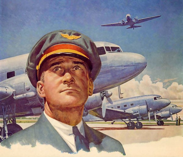 Летчик плакат