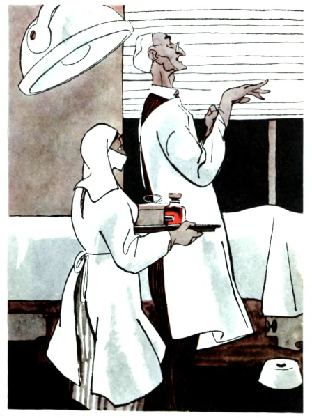 Советские плакаты о медицине и прививка