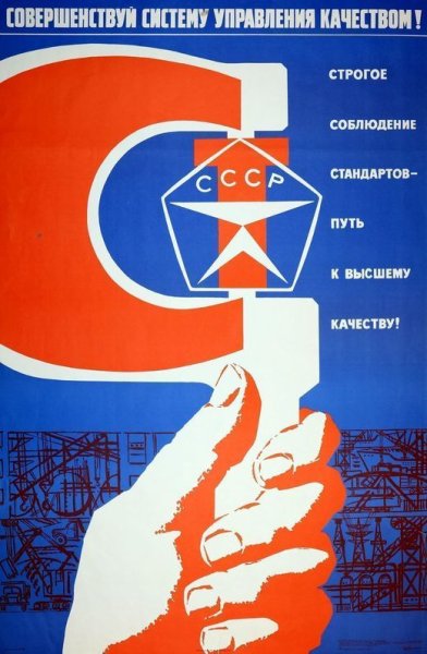 Советские плакаты производство