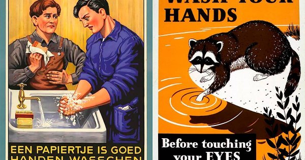 Советские плакаты про чистоту