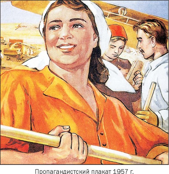 Комсомолка плакат