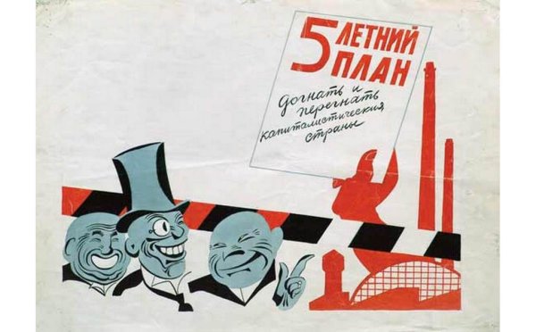 Советские плакаты про экономику