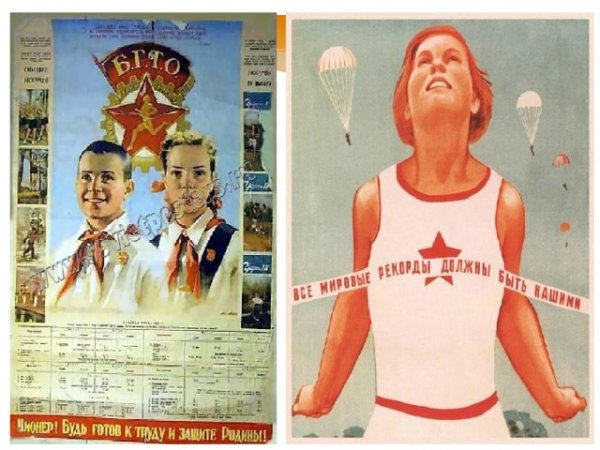 ГТО СССР плакат