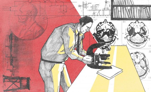 Советские плакаты про науку