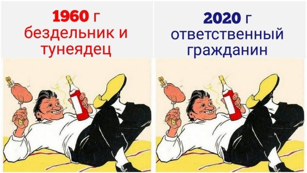 Бездельник карикатура