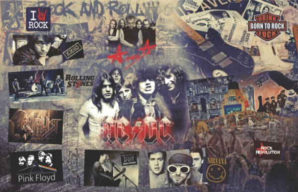Плакаты с русскими рок группами