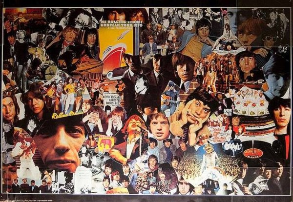 Роллинг стоунз коллаж