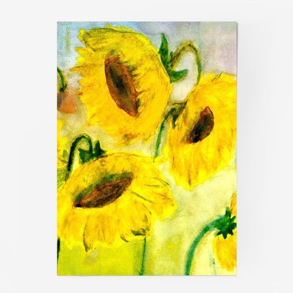 Подсолнухи Постер 40 на 50