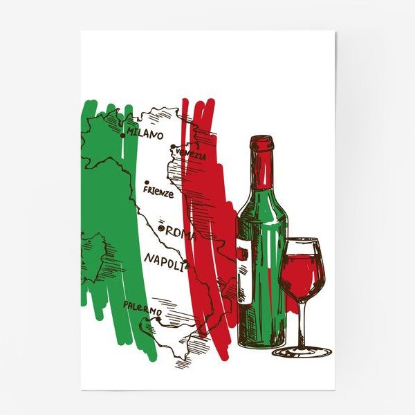 Старинные итальянские плакаты