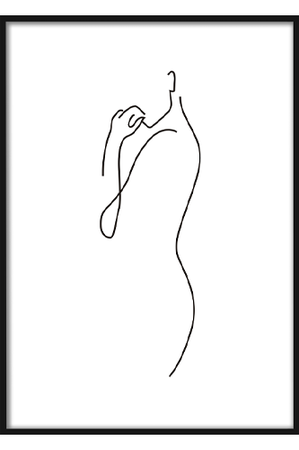 Постеры силуэты людей