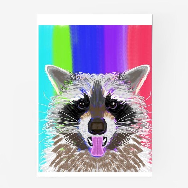 Зайчик и енот