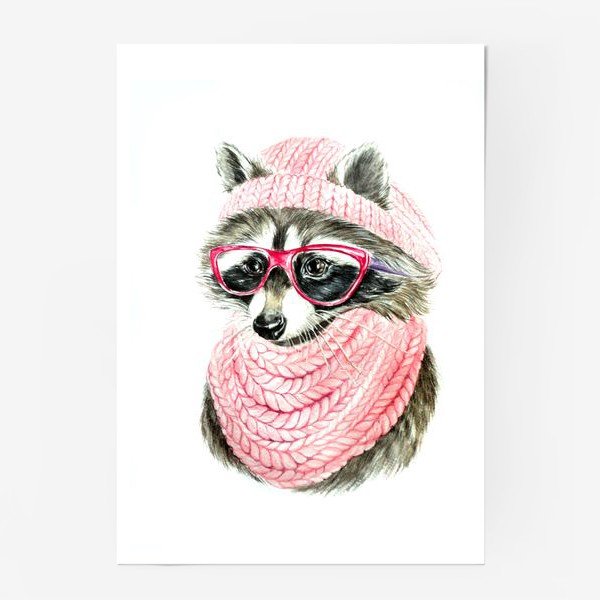 Полотенце с енотом