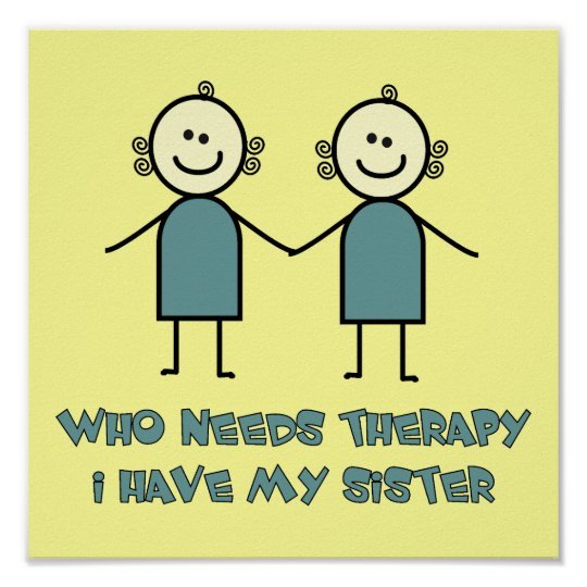 Постер сестре на день рождения