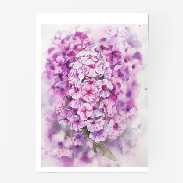 Постеры акварель для интерьера