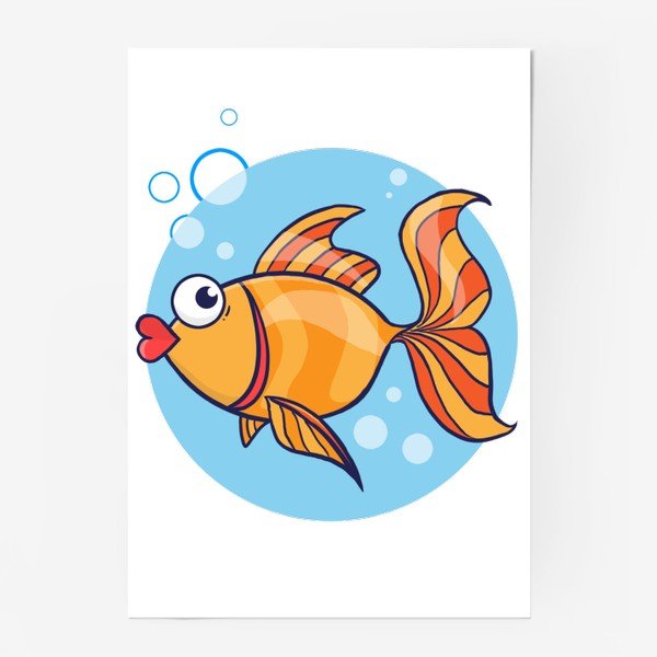 Постер рыбы