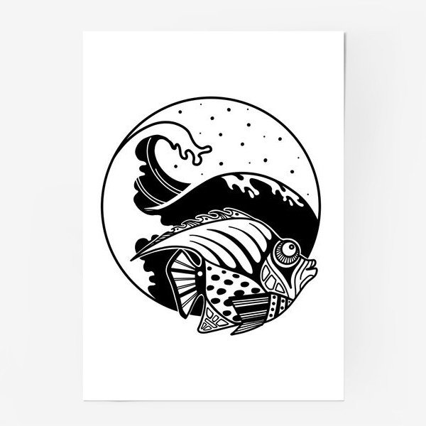 Реклама рыбы