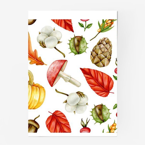 Уютный осенний фон для рабочего стола