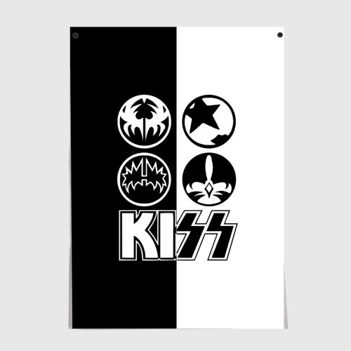 Постер kiss (78 фото)