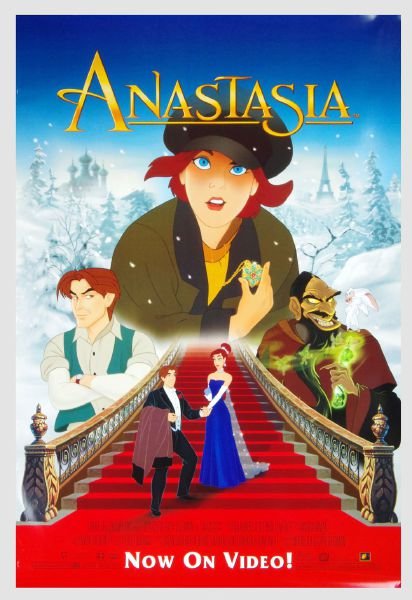 Анастасия мультфильм 1997 книга