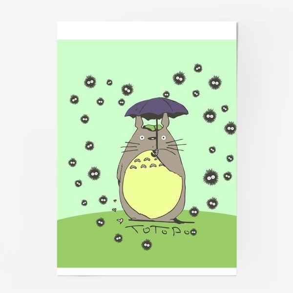 Тоторо постер (74 фото)