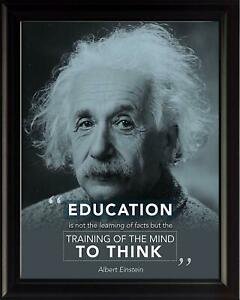 Информационный Постер Альберт Эйнштейн