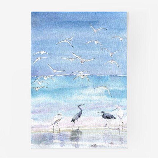 Постеры на стену в скандинавском стиле море