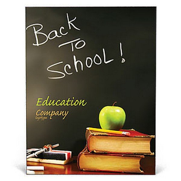 Плакат снова в школу