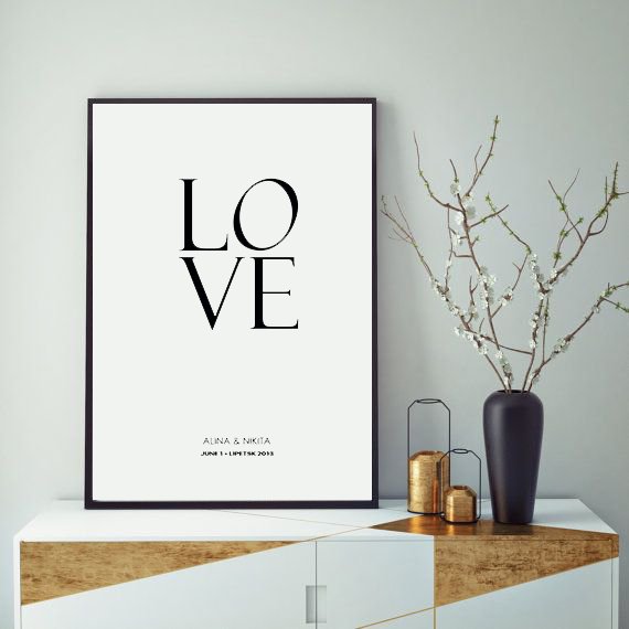 Постеры с надписями