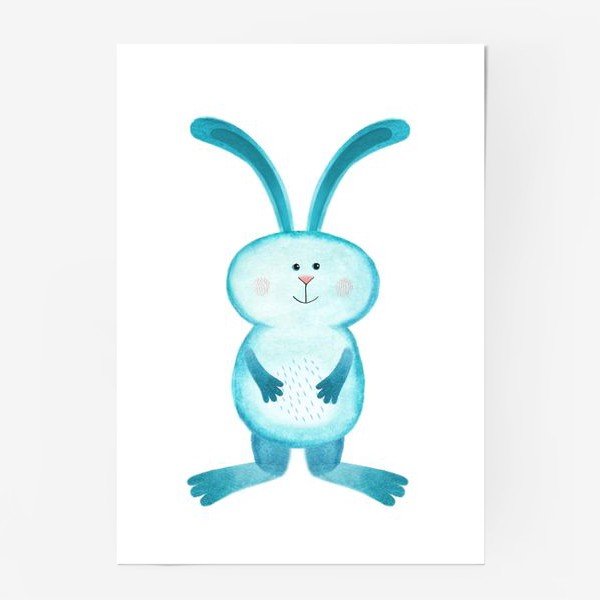 Постер Зайка балерина