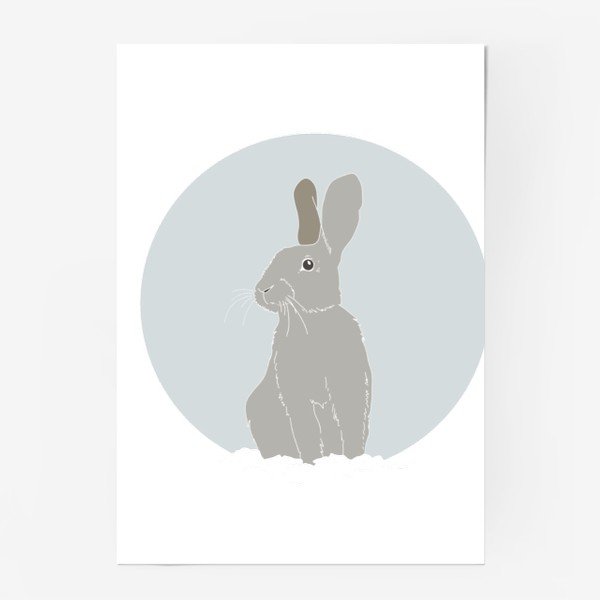 Кролик с жвачкой