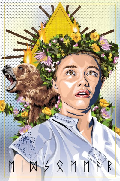 Midsommar. 2019. Постер
