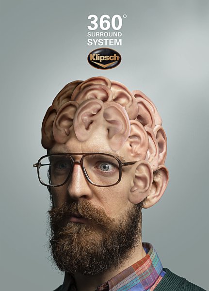 Креативные рекламные постеры