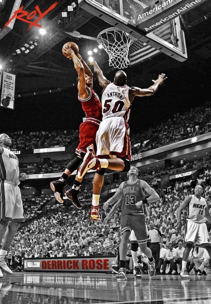 Derrick Rose данк