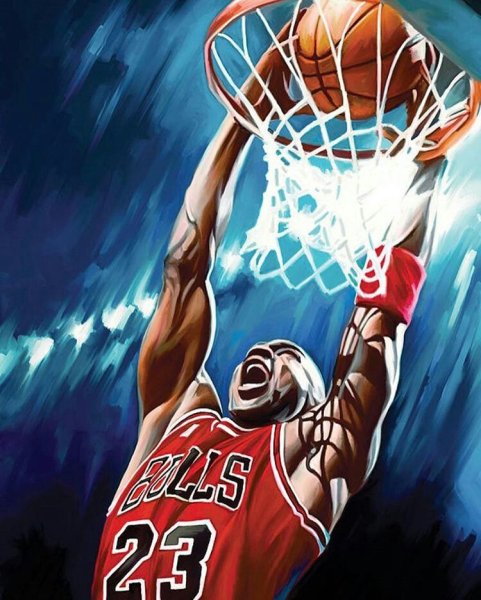 Майкл Джордан NBA Art