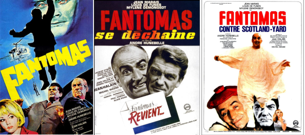 Фантомас разбушевался фильм 1965