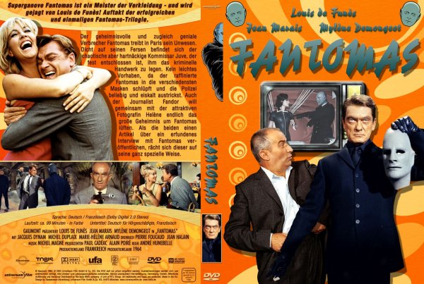 Фантомас разбушевался 1965