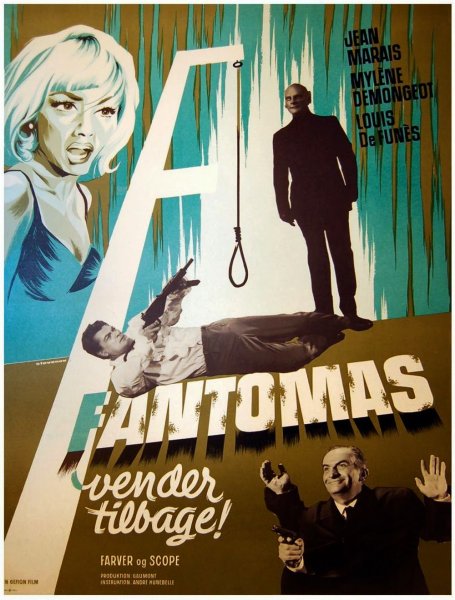 Советский Постер Фантомас