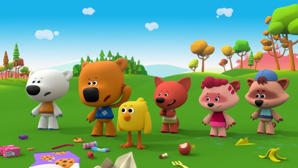 Герои мультика ми ми мишки