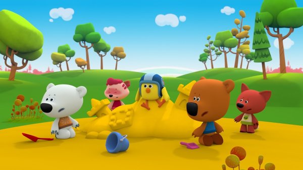 Мимимишки Кеша и тучка