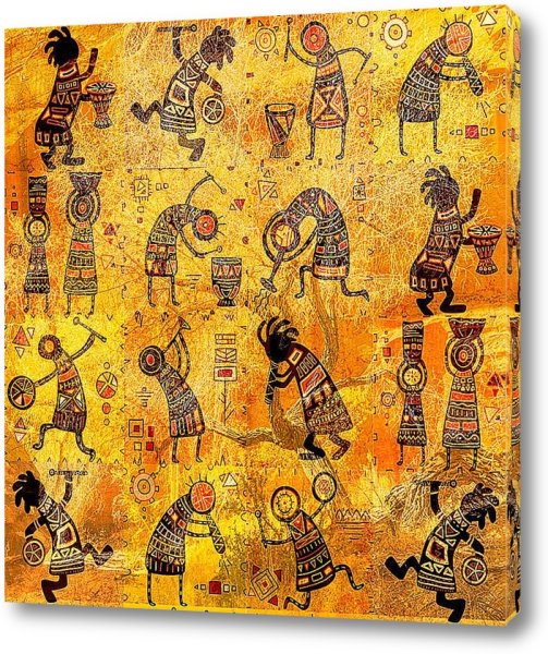 Африка рисунок