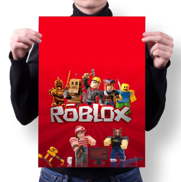 Плакаты из РОБЛОКСА