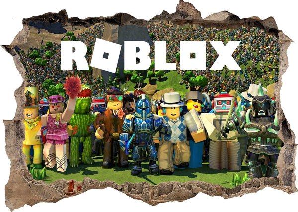 Roblox плакат