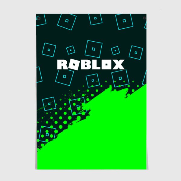 Roblox плакат