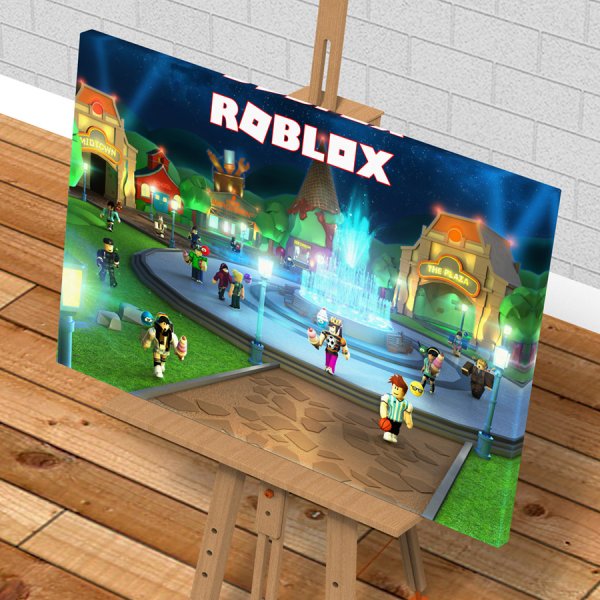 Roblox плакат