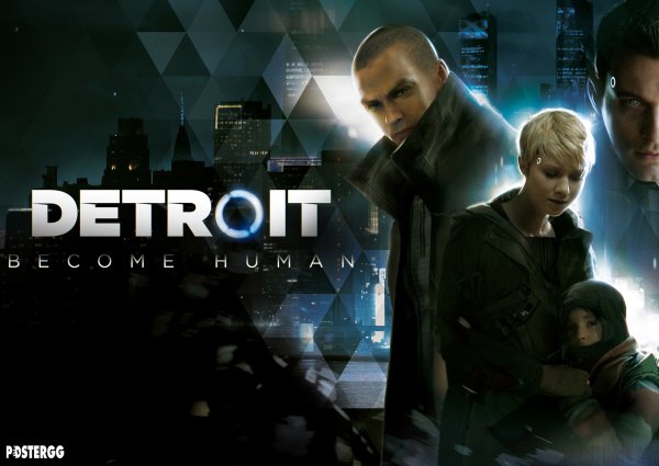 Detroit become Human Постер
