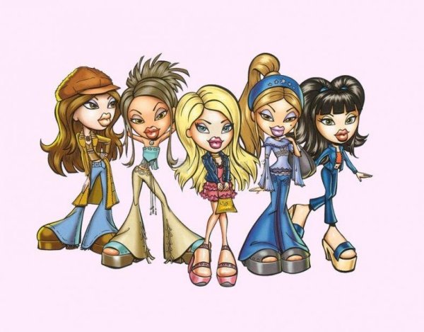 Куклы братц обои