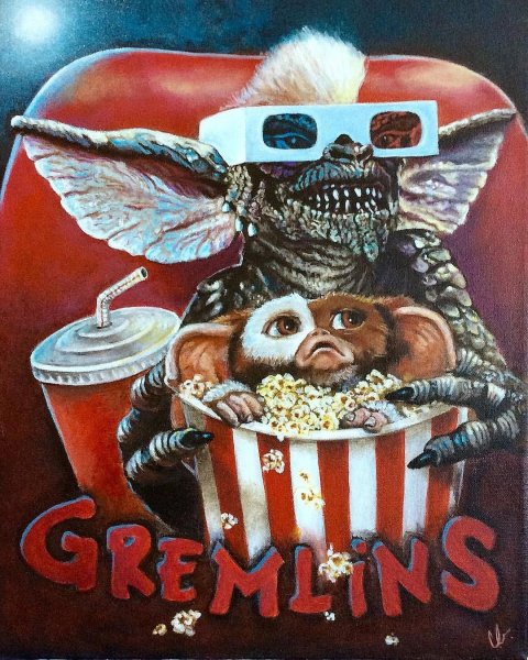 Gremlins 1984 poster